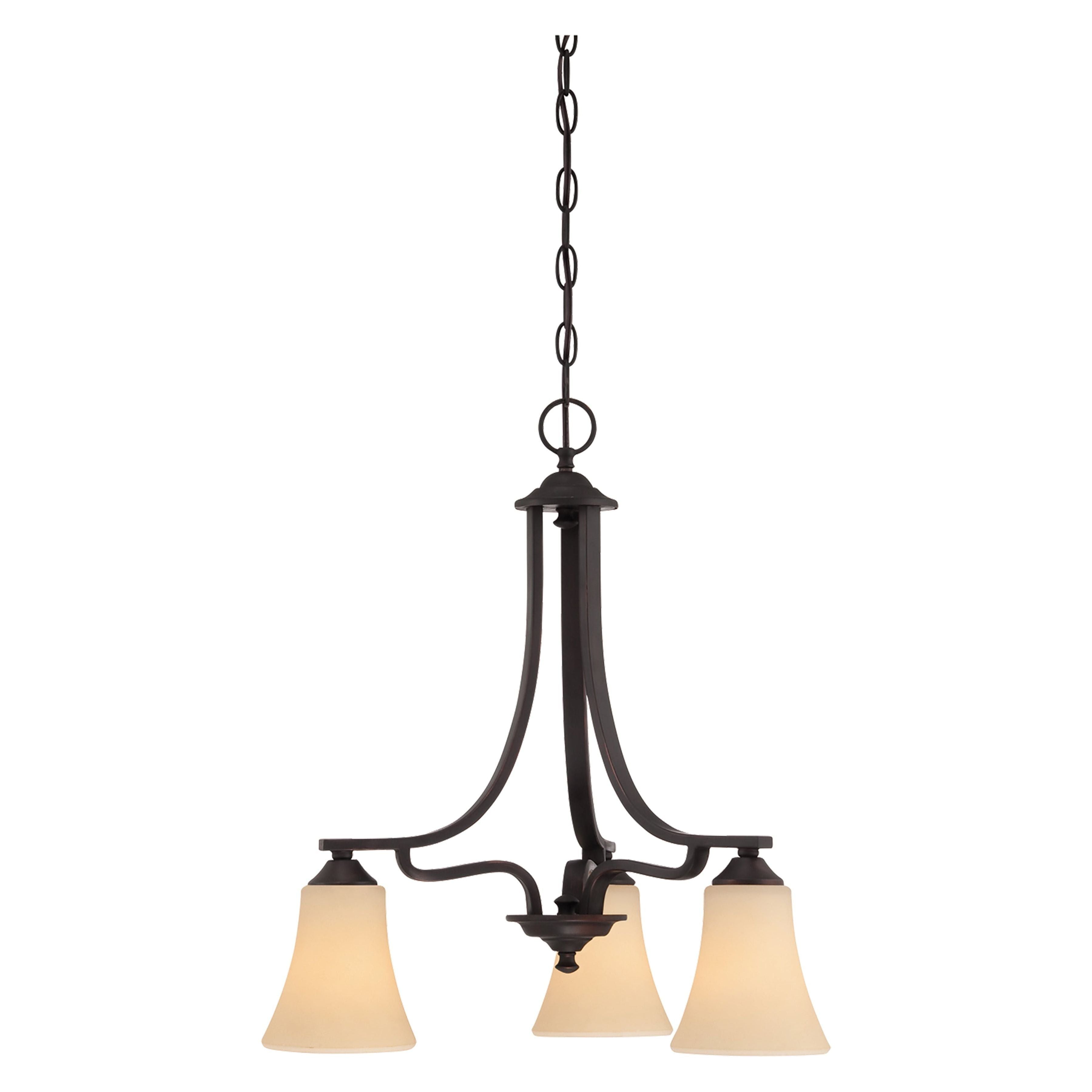 Treme 20" Wide 3-Light Chandelier