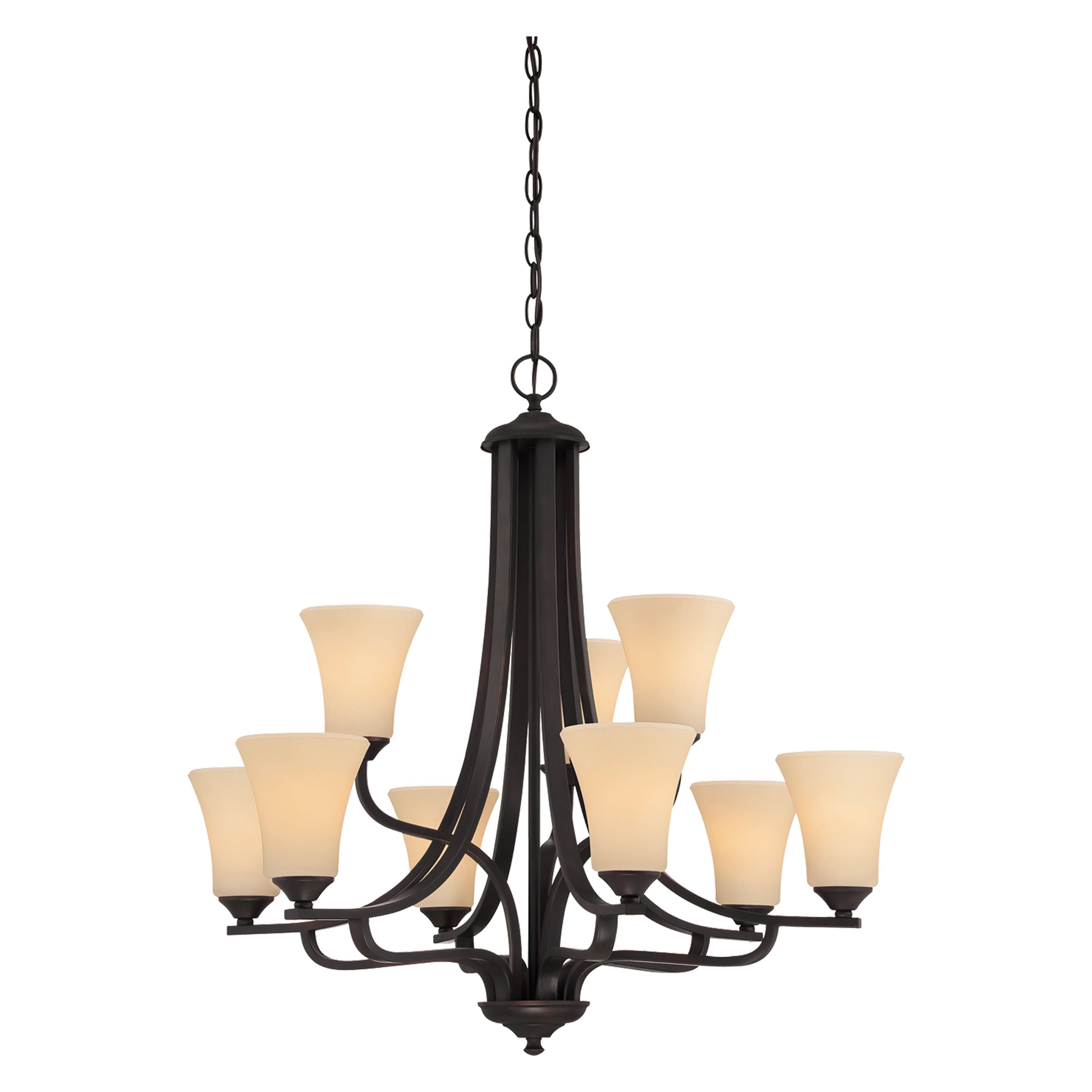 Treme 34" Wide 9-Light Chandelier