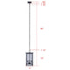 Shana 3-Light Outdoor Pendant
