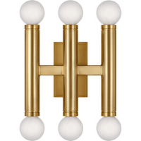 Beckham Modern Triple Sconce