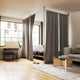 Anywhere Expandable Rod Curtain Rod & Room Divider