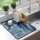 UDry Dish Rack with Drying Mat