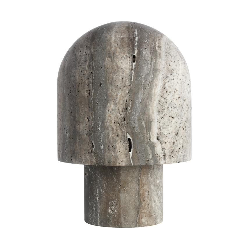 Kennett Small Travertine Table Lamp