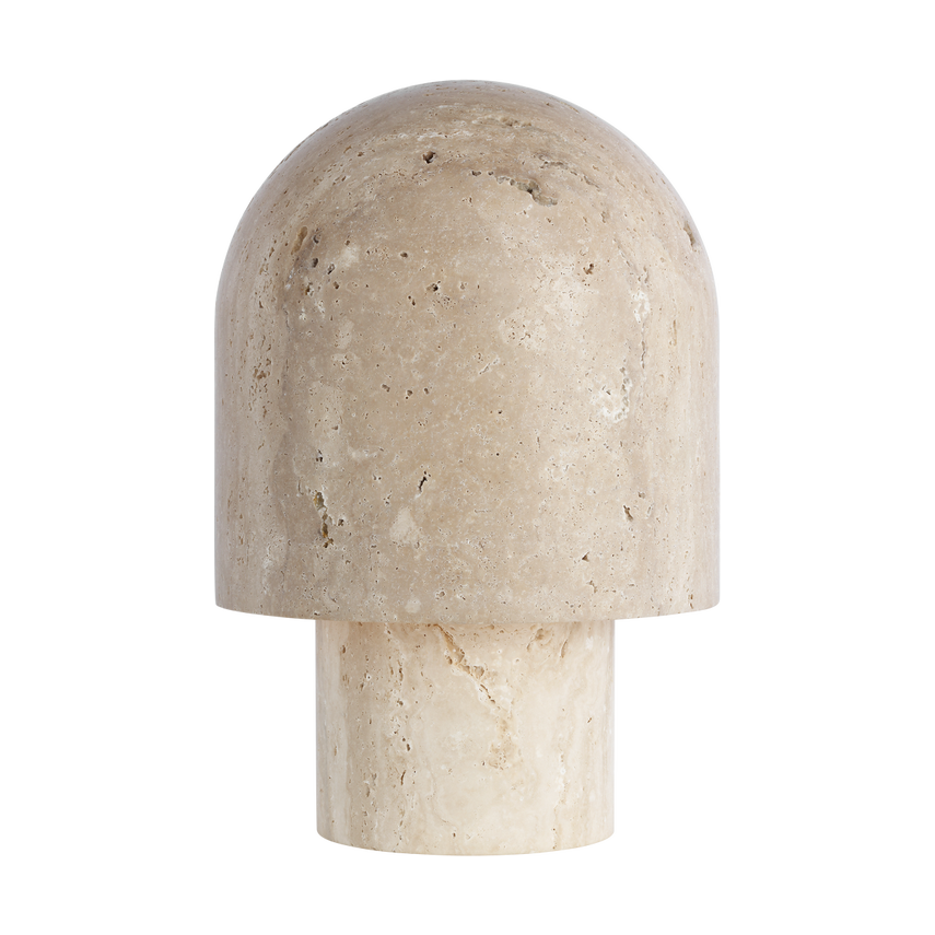 Kennett Small Travertine Table Lamp