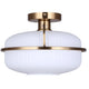Eve 1-Light Semi Flush