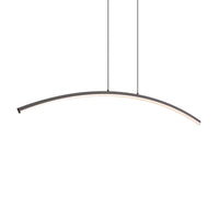 48" Curved Linear Pendant