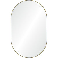 Beckah 40" Tall Oval Wall Mirror