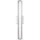 Visual Comfort Studio Collection - Cutler 24" Crackle Glass LED Vanity - Lights Canada