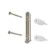 Loop 1" (2.5 cm) Curtain Rod 42-120" (107-305 cm)