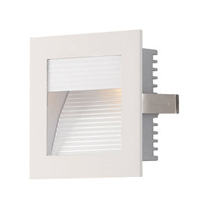 Step Light - Wall Recessed, New Construction (Xenon) with Lamp - Corrugated