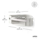 Flex Adhesive Corner Bin