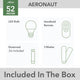 Aeronaut Outdoor Smart Fan with LED Light 52"