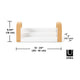 Umbra - Bellwood Spice Shelf - Lights Canada