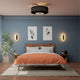 Brookside Fandelier with LED Light 30"