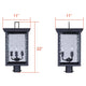 Shana 3-Light Outdoor Post Lantern