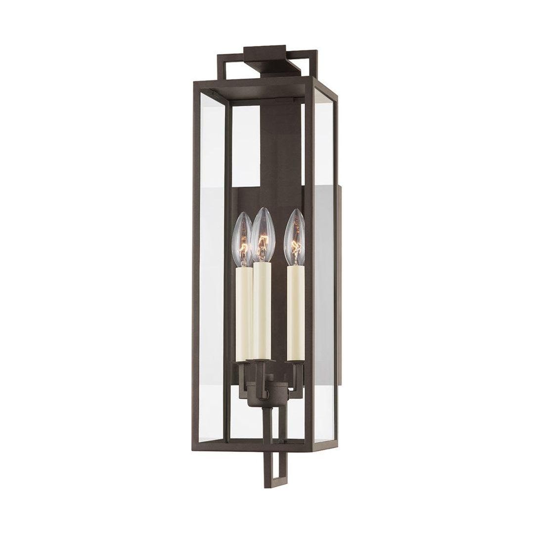 Troy - Beckham 3-Light Exterior Wall Sconce - Lights Canada