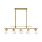 Savoy House - Calhoun 5-Light Linear Chandelier - Lights Canada