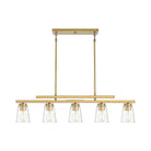 Savoy House - Calhoun 5-Light Linear Chandelier - Lights Canada