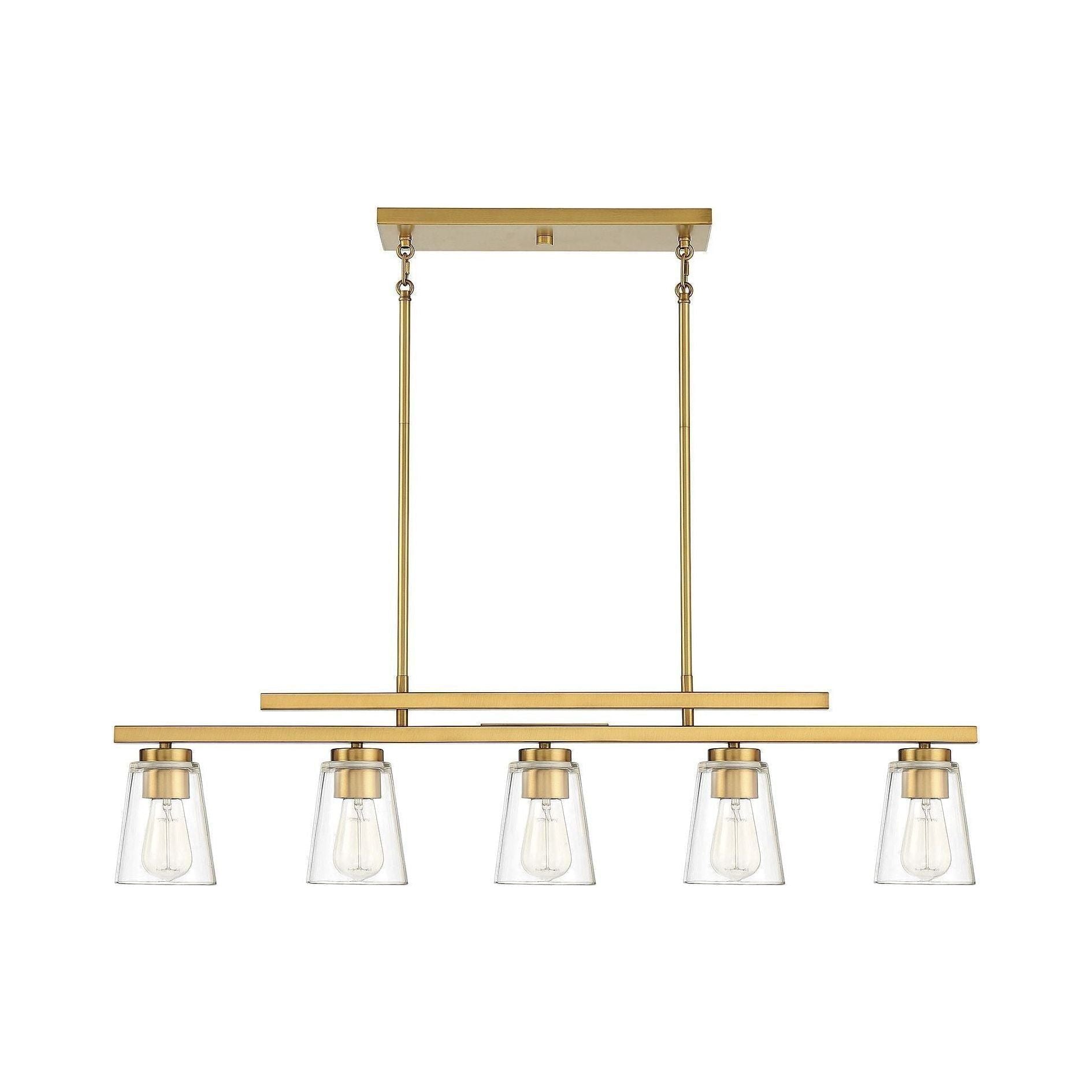 Savoy House - Calhoun 5-Light Linear Chandelier - Lights Canada
