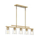 Savoy House - Calhoun 5-Light Linear Chandelier - Lights Canada