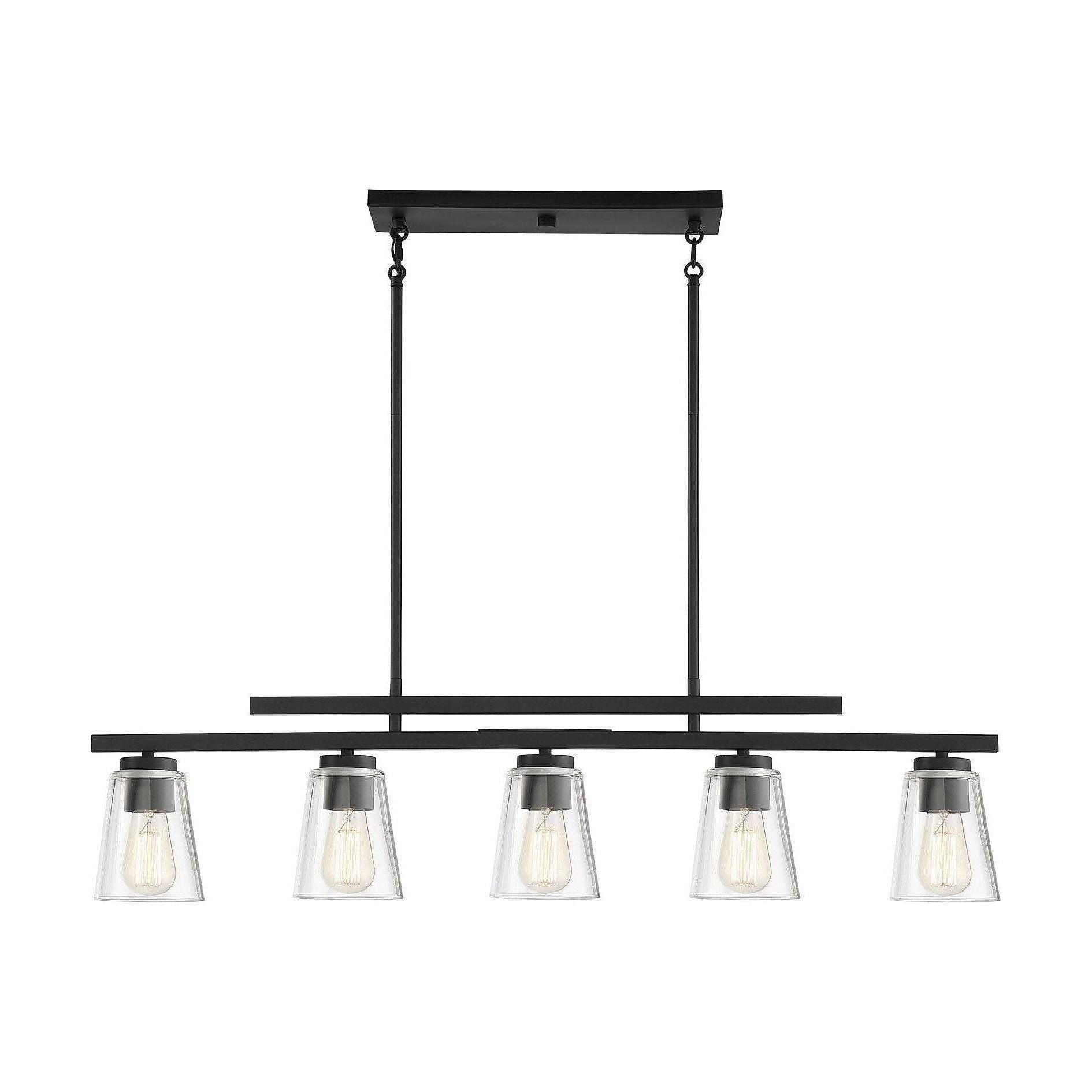 Savoy House - Calhoun 5-Light Linear Chandelier - Lights Canada