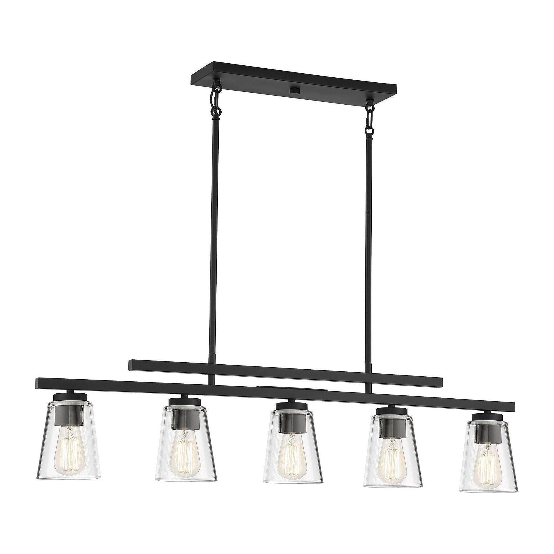 Savoy House - Calhoun 5-Light Linear Chandelier - Lights Canada