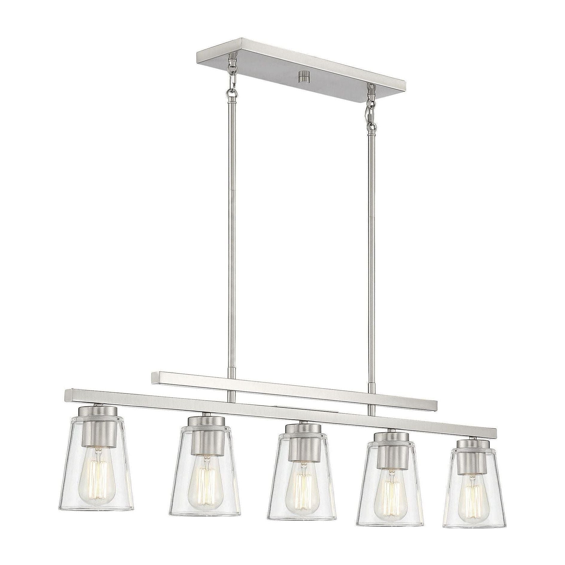 Savoy House - Calhoun 5-Light Linear Chandelier - Lights Canada