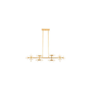 Savoy House - Amani 14-Light Linear Chandelier - Lights Canada