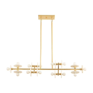 Savoy House - Amani 14-Light Linear Chandelier - Lights Canada