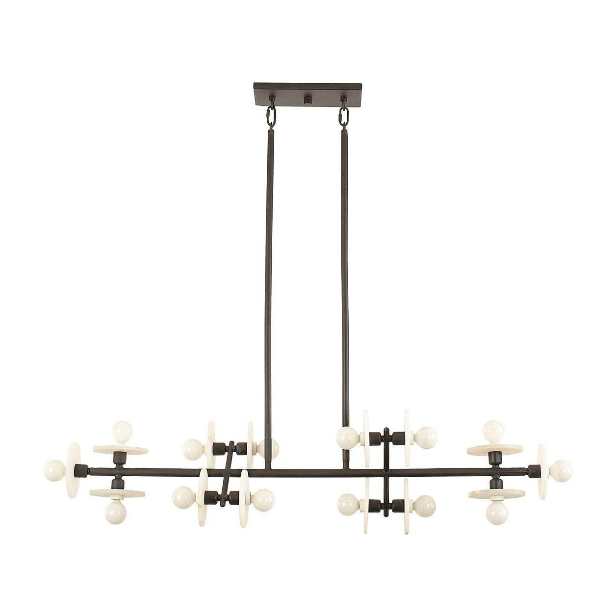 Savoy House - Amani 14-Light Linear Chandelier - Lights Canada