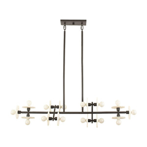 Savoy House - Amani 14-Light Linear Chandelier - Lights Canada