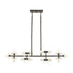 Savoy House - Amani 14-Light Linear Chandelier - Lights Canada