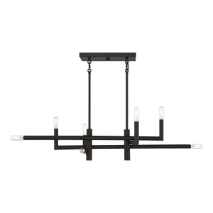 Savoy House - Cristofer 8-Light Linear Chandelier - Lights Canada