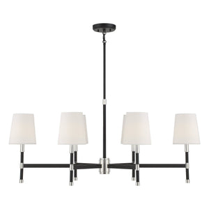 Savoy House - Brody 6-Light Linear Chandelier - Lights Canada