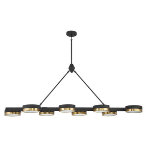 Savoy House - Ashor 8-Light LED Linear Chandelier - Lights Canada