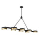 Savoy House - Ashor 8-Light LED Linear Chandelier - Lights Canada
