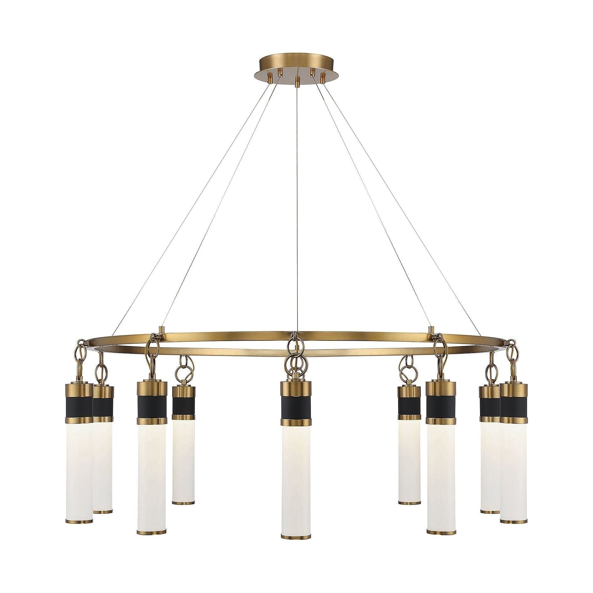 Savoy House - Abel 10-Light LED Chandelier - Lights Canada