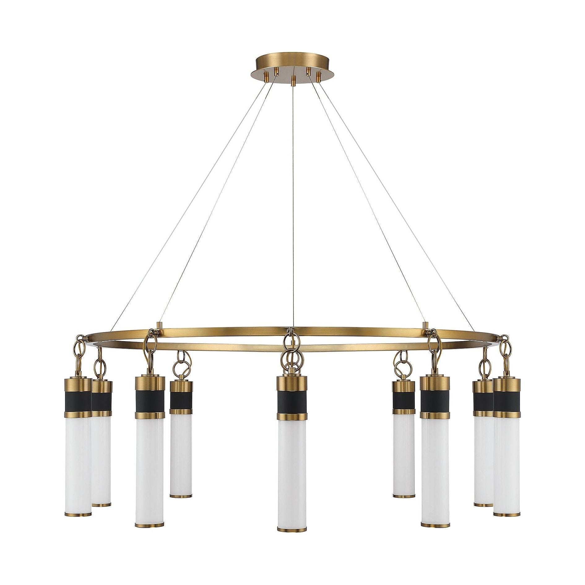 Savoy House - Abel 10-Light LED Chandelier - Lights Canada