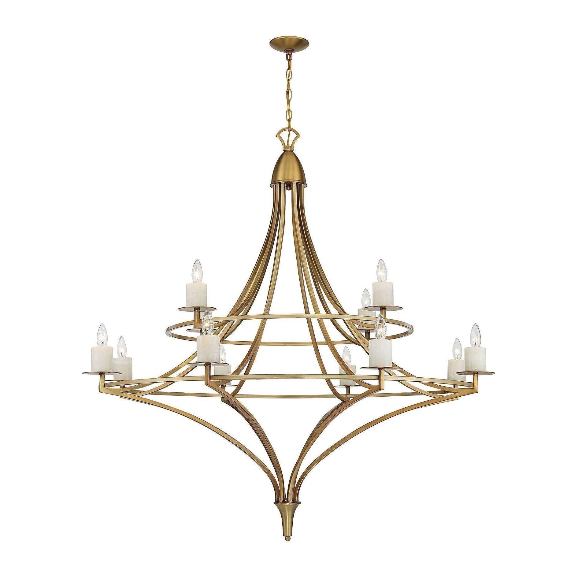 Savoy House - Director 12-Light Chandelier - Lights Canada