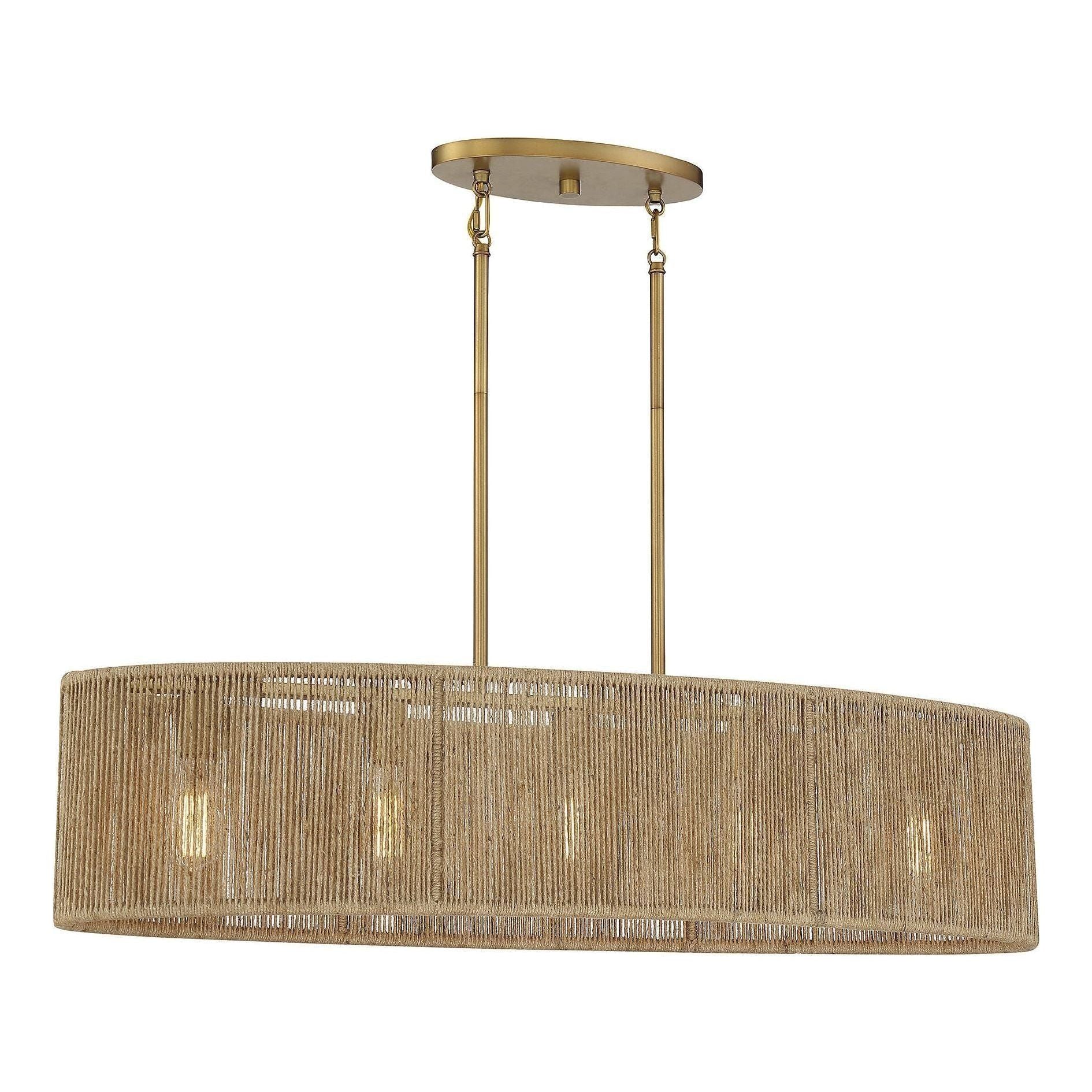 Savoy House - Ashe 5-Light Oval Chandelier - Lights Canada
