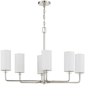 Savoy House - Powell 6-Light Linear Chandelier - Lights Canada