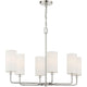 Savoy House - Powell 6-Light Linear Chandelier - Lights Canada