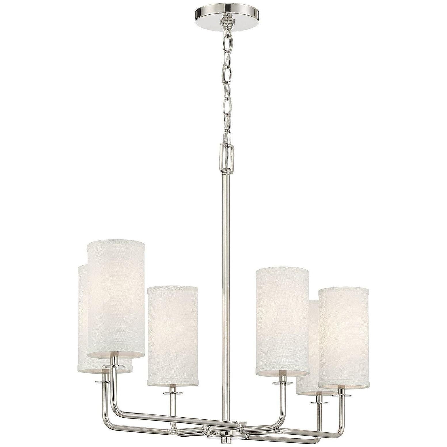 Savoy House - Powell 6-Light Linear Chandelier - Lights Canada