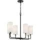 Savoy House - Powell 6-Light Linear Chandelier - Lights Canada