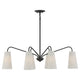 Savoy House - Edgewood 6-Light Linear Chandelier - Lights Canada