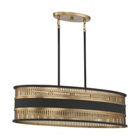 Eclipse 5-Light Linear Chandelier