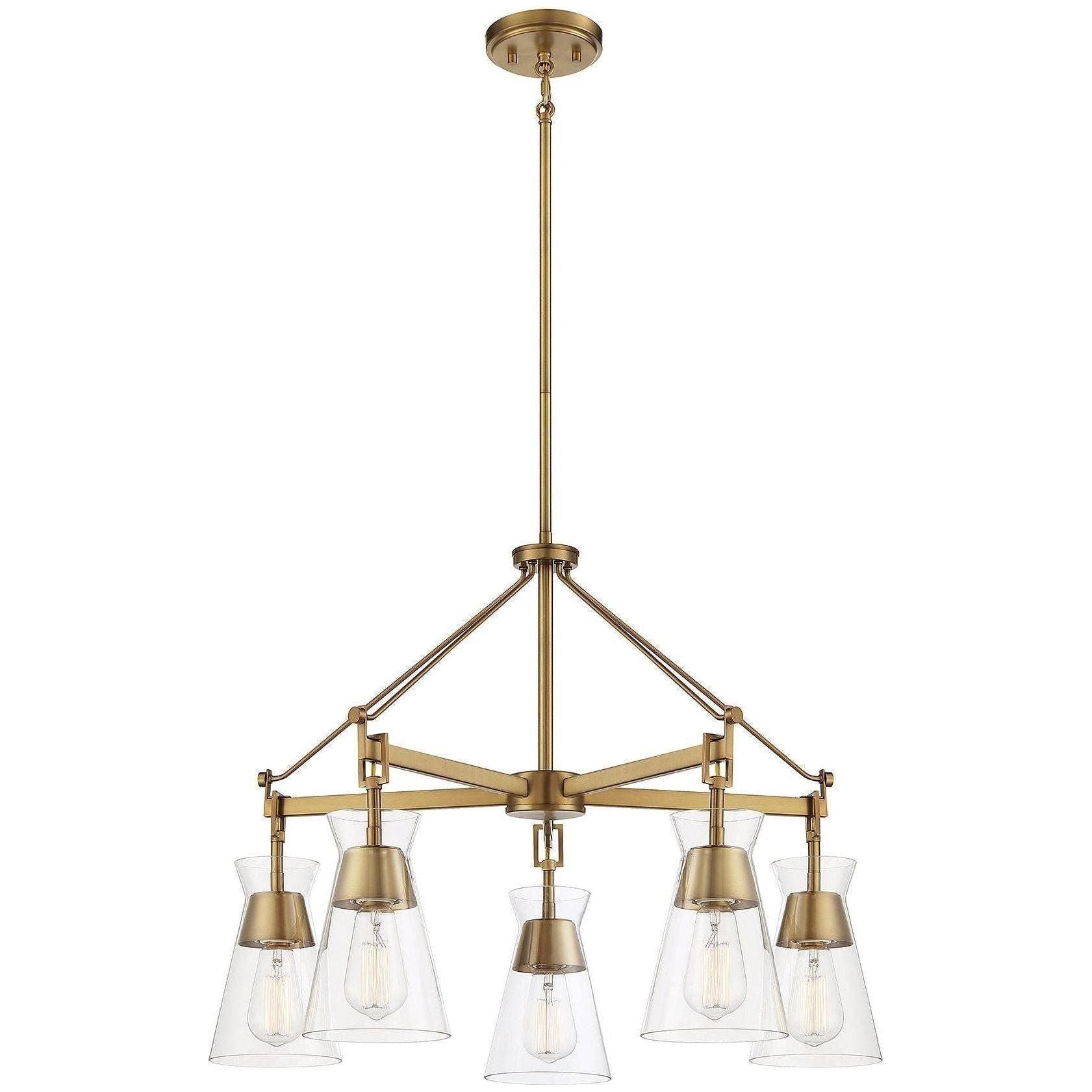 Savoy House - Lakewood 5-Light Chandelier - Lights Canada