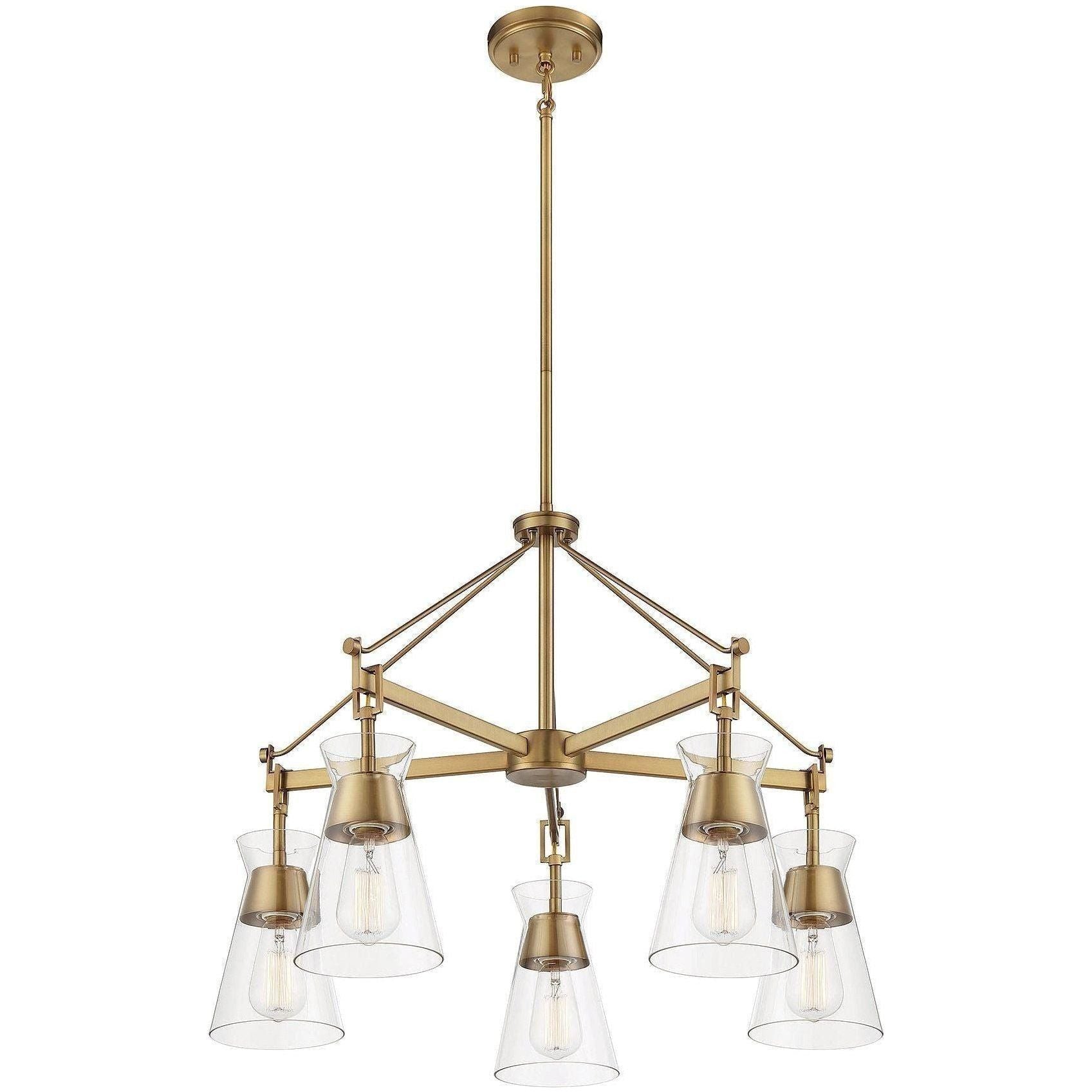Savoy House - Lakewood 5-Light Chandelier - Lights Canada