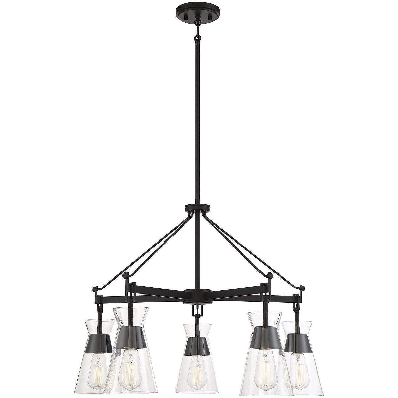 Savoy House - Lakewood 5-Light Chandelier - Lights Canada