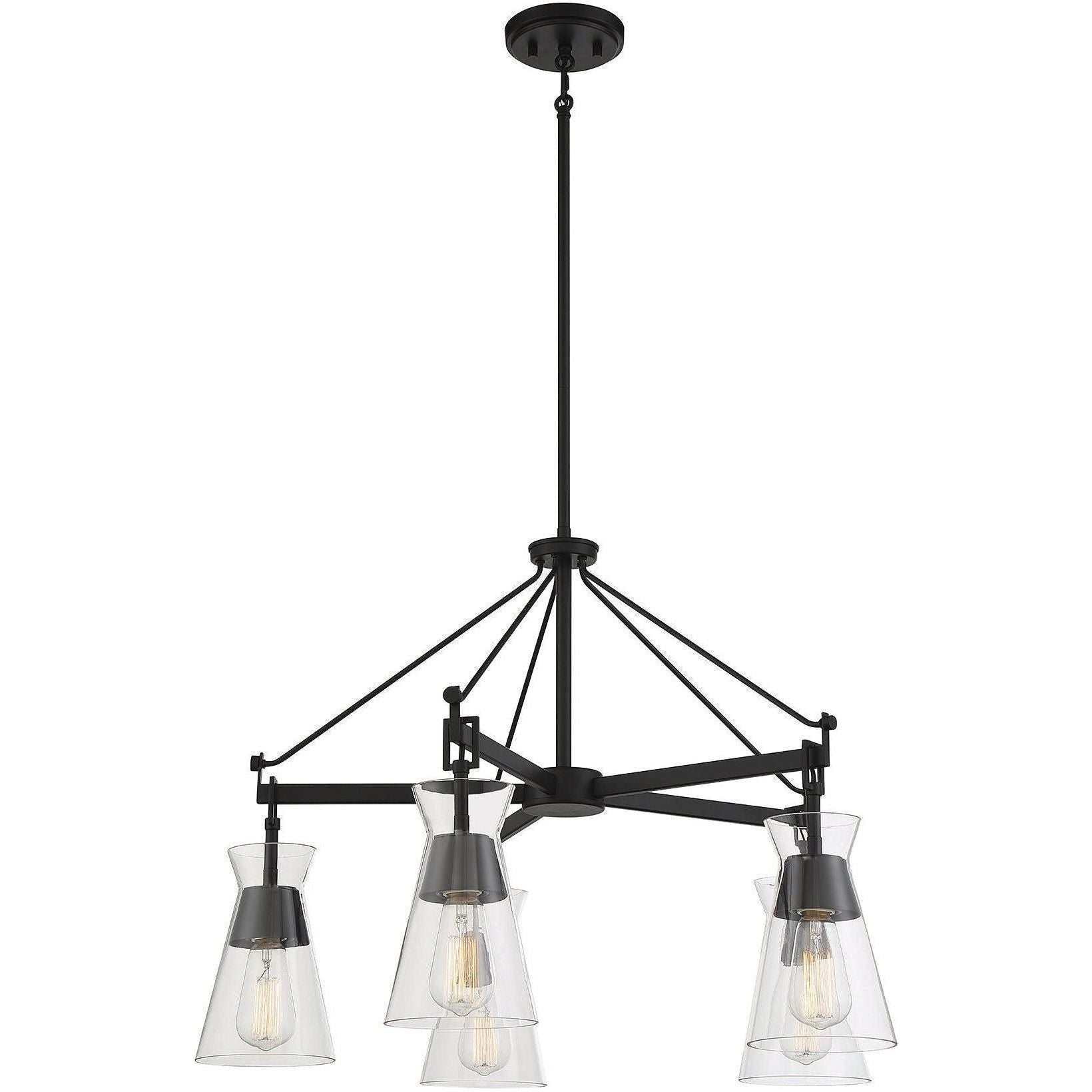 Savoy House - Lakewood 5-Light Chandelier - Lights Canada